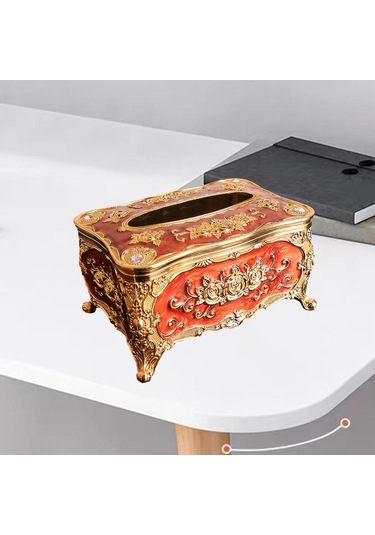 Suntek Dekoratif Mendil Tutucu Rustik Akrilik Otel Barları Için