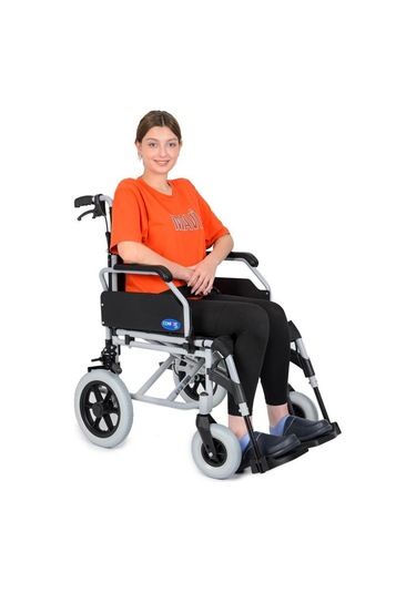Comfort Plus Dm-337 50cm Alüminyum Özellikli Transfer Tekerlekli Sandalye