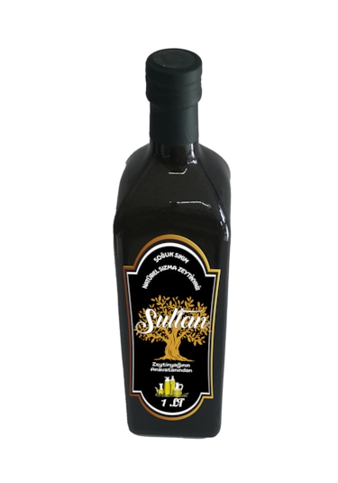 Sultan Soguk Sıkım Natürel Sızma Zeytinyağı Cam 1 L