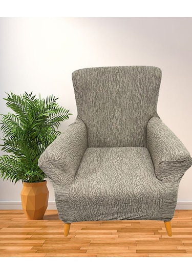 Koltuk Örtüsü Koltuk Kılıfı Streç Lastikli Esnek Vizon