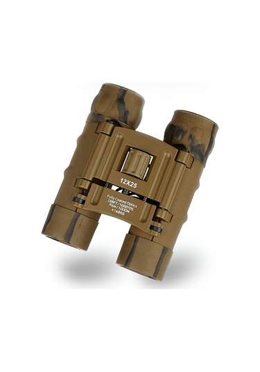 Yaozixa Kamuflaj Bak4 Prisma Binokül, 12x25 Fmc Kaplama, Yüksek Kaliteli Görüntü, Işık Geçirgenliği 90%, Dış Mekan, Av, Kusbakımı, Siyah Beyaz Görüş