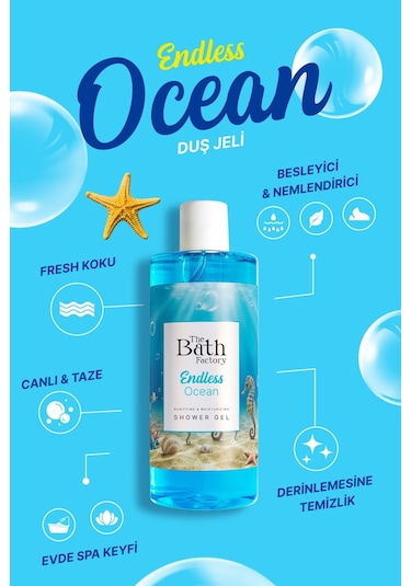 The Bath Factory Okyanus Duş Jeli 400 ML