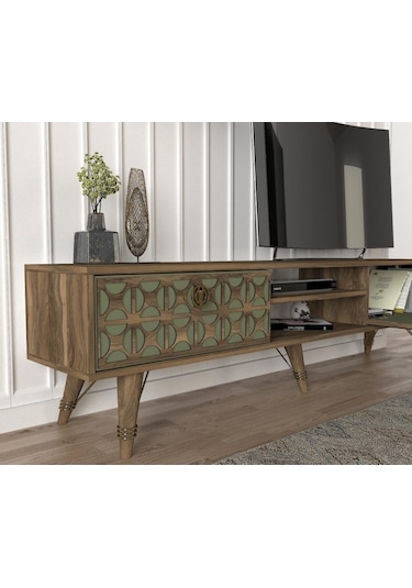 Dekorister Exclusive Valente Tv Sehpası Ceviz-Garden