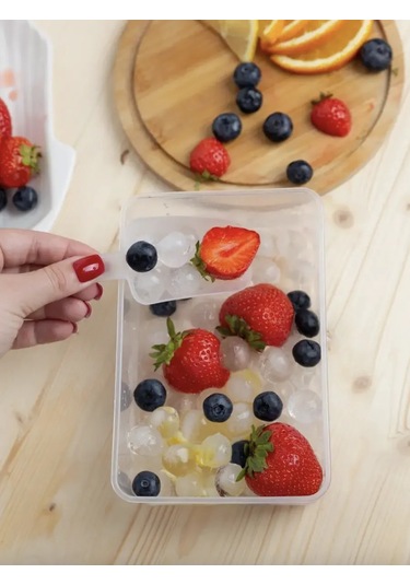 Siker Kapaklı Ve Contaner İle Buz Kalıbı 288962089 Beyaz