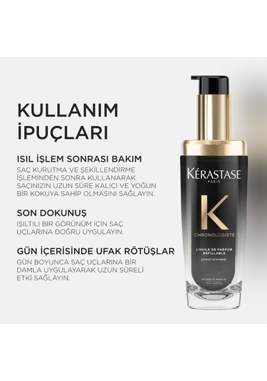 Kerastase Chronologiste L'huile De Parfüm Canlandırıcı Saç Bakım Yağı Yedek Şişe 75 ML