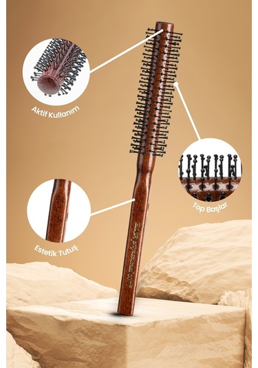 4x Erkek Saç Fırçası