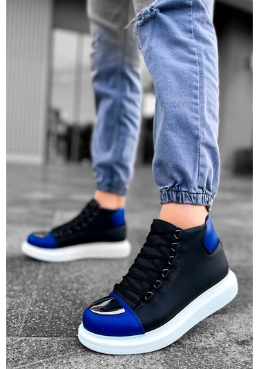 Ch267 Gbt Roma Mirror Erkek Bot Sıyah/sax Mavı Çok Renkli