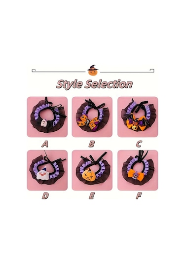 Willowhaven Halloween Evcil Hayvan Tasması D Bat Kanatlı Aksesuar Ve Detaylı Tasarım Diğer