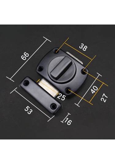 Homyl Ev Otel Boyutu Için Paslanmaz Çelik Kapı Beden-l- Siyah