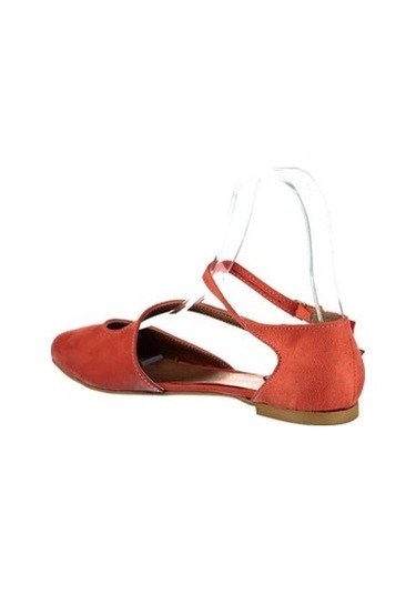 Fox Shoes Turuncu Kadın Babet D726016902