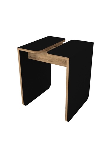 Dekorister Gieza Yan Sehpa Siyah-atlantikçam