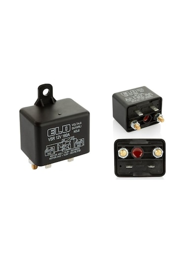 Elo Akü Ayırıcı Gerilime Duyarlı Akıllı VSR Röle 12V 160A (Su Geç