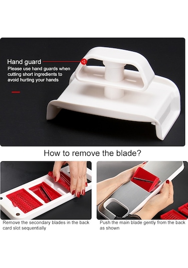 Cbtx C321 Çok Fonksiyonlu Ev Mutfak Paslanmaz Çelik Sebze Kesici Patates Rende Gümüş