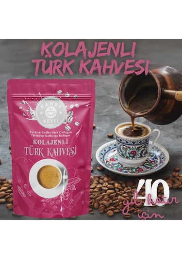 Kahve Keyfi Kavrulmus Çekirdek Türk Kahvesi 500 G