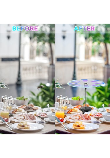 Jialan 2 Adet Masa Sineği Kovucu, Sivrisinek Kovucu, Sivrisinek