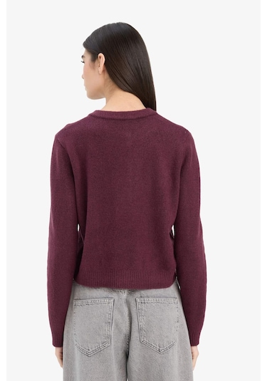 Defacto Regular Fit Bisiklet Yaka Basic Düz Düğmeli Soft Touch Yumuşak Triko Hırka E3654ax25wnbr467 Bordo Defacto Regular Fit Bisiklet Yaka Basic Düz Düğmeli Soft Touch Yumuşak Triko Hırka E3654ax25wnbr467 Bordo