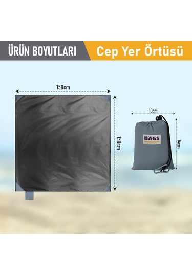 Haegs Cep Yer Örtüsü, Piknik Örtüsü Kamp Matı, Plaj Yer Örtüsü, Su Geçirmez, Kum Tutmaz, Hızlı Kurur, Hafif, Katlanabilir İnce Zemin Örtüsü Outdoor Açık Hava Kamp Yürüyüş Seyahat İçin - El Askılı 150-150cm - Gri Haegs Cep Yer Örtüsü, Piknik Örtüsü Kamp Matı, Plaj Yer Örtüsü, Su Geçirmez, Kum Tutmaz, Hızlı Kurur, Hafif, Katlanabilir İnce Zemin Örtüsü Outdoor Açık Hava Kamp Yürüyüş Seyahat İçin - El Askılı 150-150cm - Gri