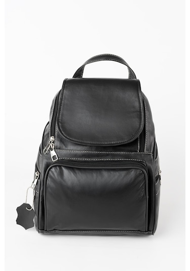 DERİNSS DKB111 Hakiki Deri Kadın Sırt ve Omuz Çantası