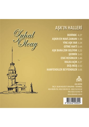 Zuhal Olcay - Aşk'ın Halleri CD