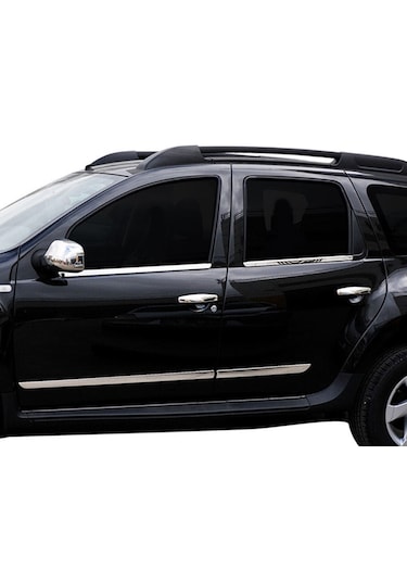 Dacia Duster Krom Cam Çıtası 4 Parça P.çelik 2010-2017 Arası
