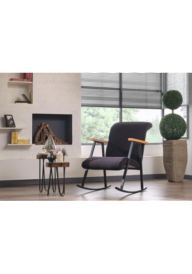 Pafu Yoka Sallanan Sandalye - Siyah