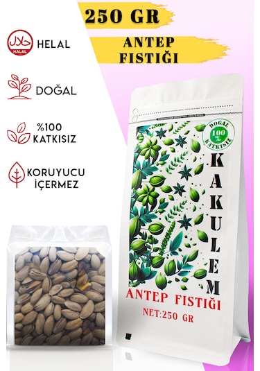 Kakulem Ana Çıtlak Kavrulmuş Antep Fıstığı 250 Gr 250 G