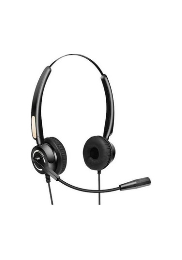 Primepickings İletişim Kulaklığı Hafif Çelik Çubuk, Gürültü Engelleyici, Dayanıklı, Esnek, 3.5mm Konnektör