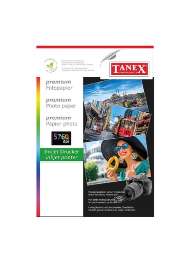 Tanex A4 Fotoğraf Kağıdı 240gr 20 Li Paket