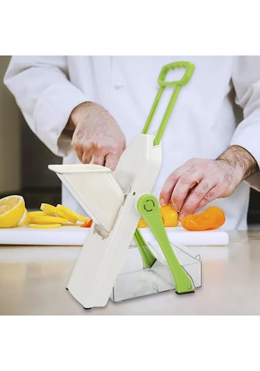Suntek Sebze Doğrayıcı Mandoline Dilimleyici, Patates Yeşil Diğer