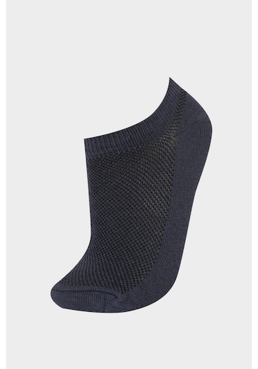 Defacto Erkek Çocuk 5li Pamuklu Patik Çorap F4697a8nskr1 Çok Renkli