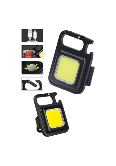 Mıknatıslı Parlak Led Işık 3 Fonksiyonlu Şarj Edilebilir Ledli Mini Taşınabilir