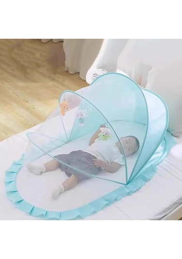 Suntek Katlanır Bebek Yatağı File Yatak Takımı Sevimli 94cmx45cmx47cm