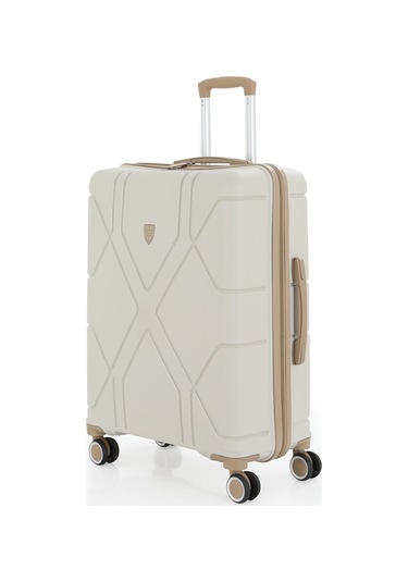 Mçs Polipropilen Valiz V375 65 Cm S23sy100000165 00421 Kemik - Şampanya