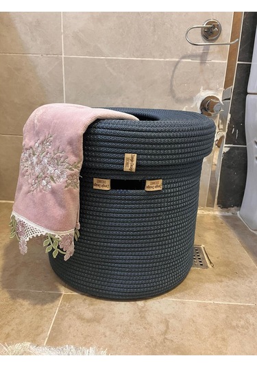 Zengin Design Home Çamaşır Sepeti Zdh-987 Koyu Mavi