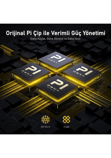 Aohi Magcube 2 Portlu Şarj Adaptörü, Gan+ 100w Hızlı Şarj Cihazı