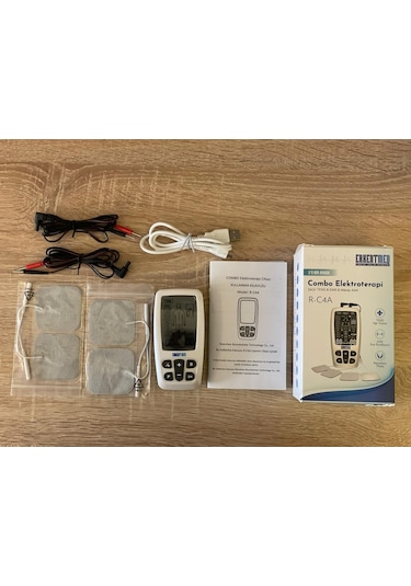 Roovjoy Şarj Edilebilir Tens Ems Masaj Cihazı 4 Pedli