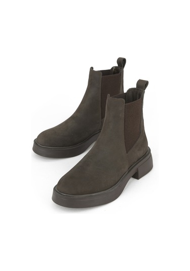 Ziya, Kadın Hakiki Deri Bot 153359z3532 Kahve 153359z3532 300 Kahve