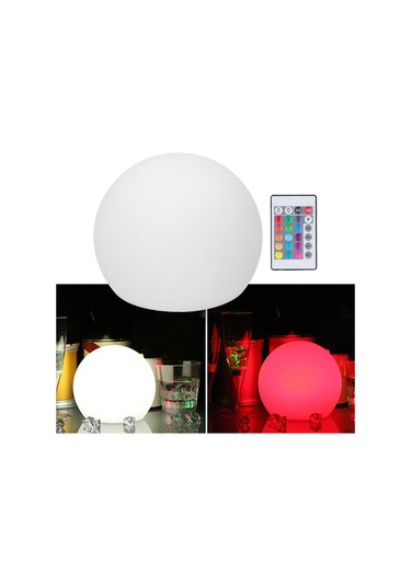 Shineyee Rgbw Led Toplum Işığı 12cm - 24 Tuşlu Kumanda İle 16 Renk Ve 4 Mod, Ev İçi Ambiyans Ve Gece Işığı Aaa Pil Yok, Kumanda Pil Dahil Diğer