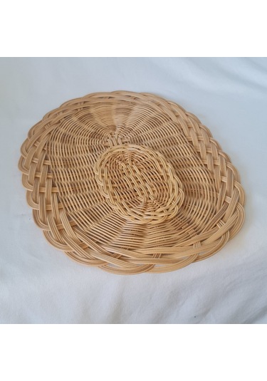 Siparisbox Rustik Bambu Amerikan Servis & Runner Supla 40x29 Cm