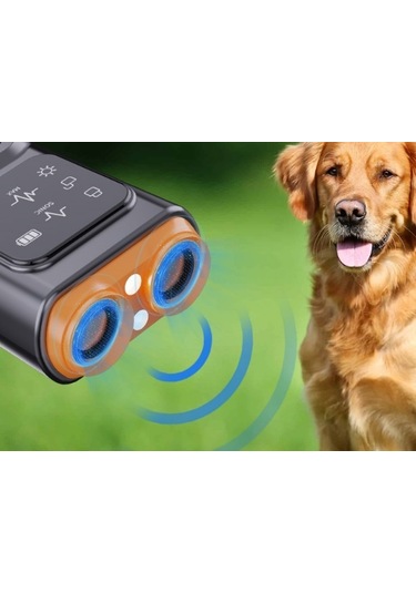 Lichen Ekranlı Ultrasonik Köpek Kovucu, Yardım İçin Yanıp Sönen
