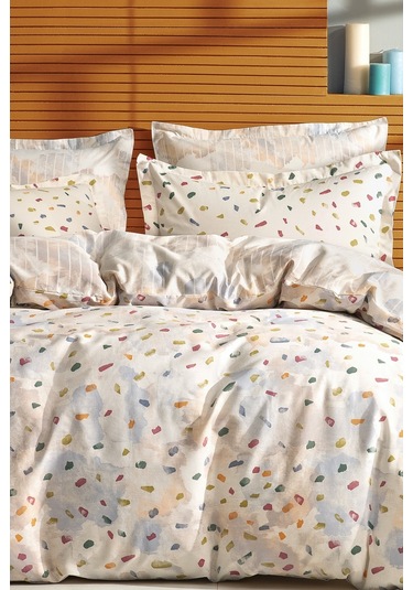 Yataş Bedding Nimbus Çift Kişilik Ranforce Nevresim Seti - Lila