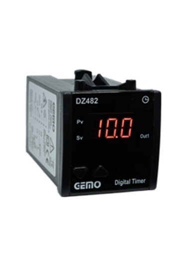 Gemo DZ482-230VAC Temel Fonksiyonlu Zaman Rölesi – Start Girişli