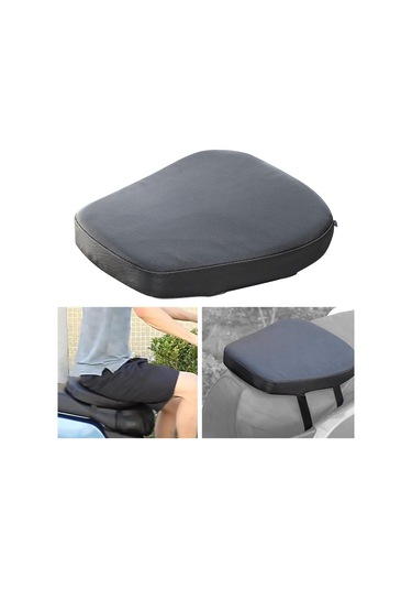 Suntek Elektrikli Scooter Minderi Kolayca Takılır Şok Emici Siyah