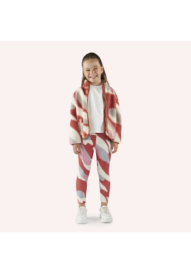 Kız Çocuk Desenli Tayt Nar 2421gk12020-4899 001