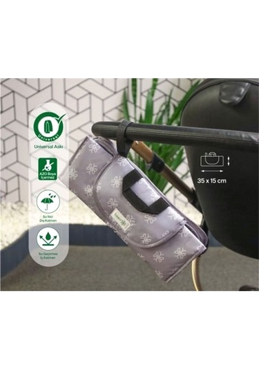 Been Fonksiyonel Bebek Bakım Matı Gri