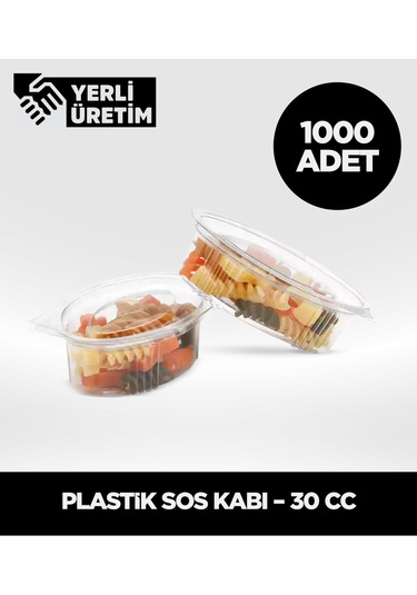 Plastik Sos Kabı 30 Cc 1.000 Adet Diğer