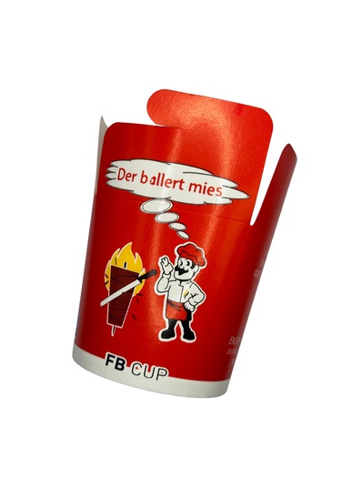 Fb Cup Döner Box Renk-kırmızı 26 Oz 500 Adet
