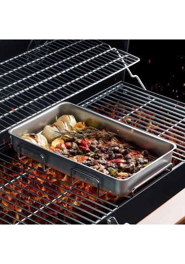 Luxchef Izgara Tavası / Paslanmaz Çelik