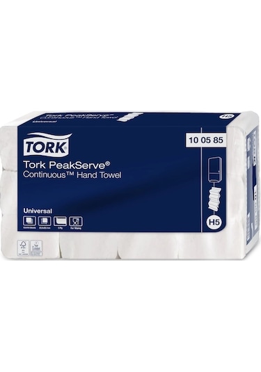 Tork 100585 Peakserve Havlu 12 Paket X 410 Yaprak Beyaz