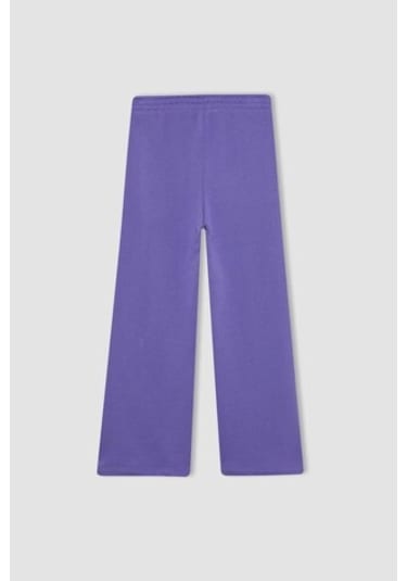 DeFacto Kız Çocuk Wide Leg Pantolon B7784A8NSPR320 Mor
